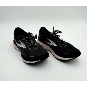 Brooks Ghost 13 Womens Size 10‎ Wide Running Shoes Black pink Athletic Sneakers